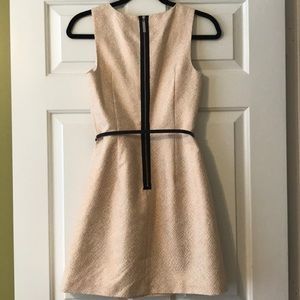 Kenzie snakeskin metallic dress